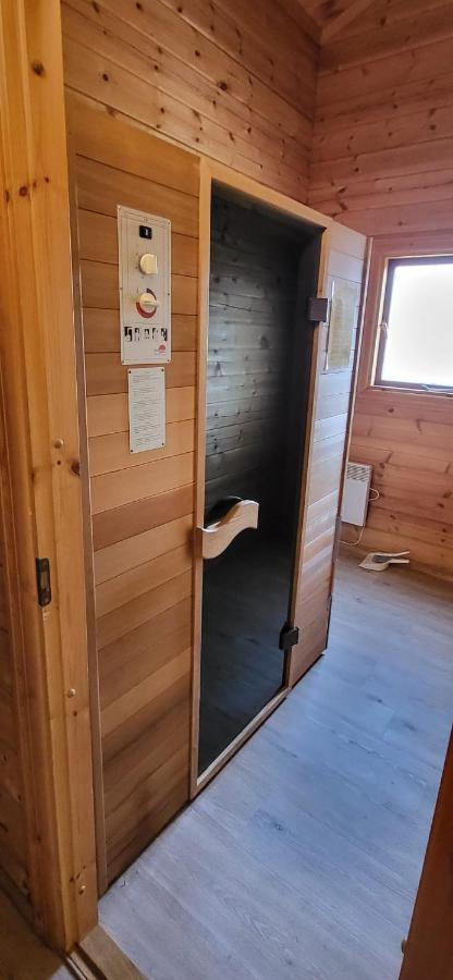 Sauna Bungalow Uppsala Gramsbergen Exterior photo